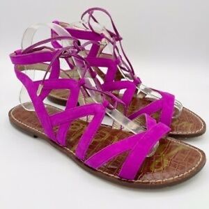 Sam Edelman Fuchsia Gladiator Sandals